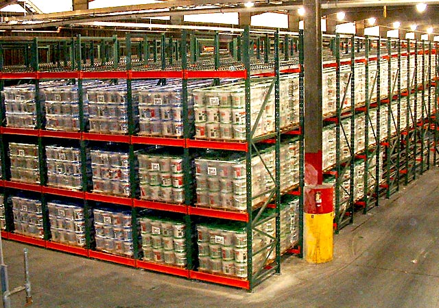 Pallet Flow Rack beams and frames